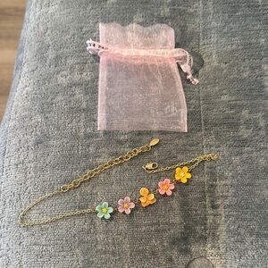 Tarina Tarantino Floral Choker Necklace